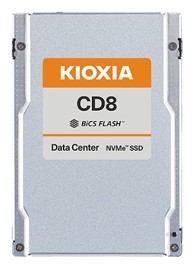 KIOXIA SSD disk CD8-V, 800 GB SSD, 2.5", PCIe 4.0 NVMe, BiCS FLASH TLC
